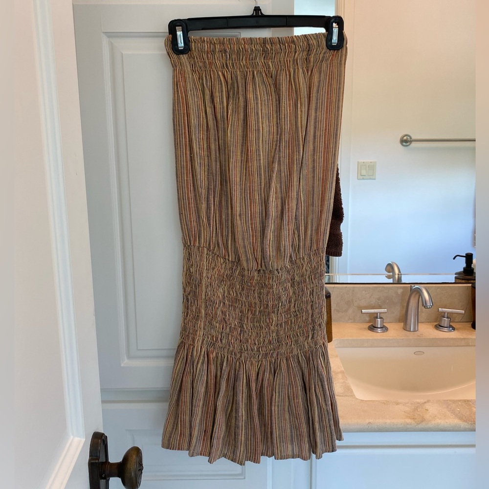 Planet Blue Strapless Mini Dress